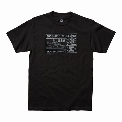 DC 98 Lynx Men's Black T-Shirt Australia Sale RHS-074